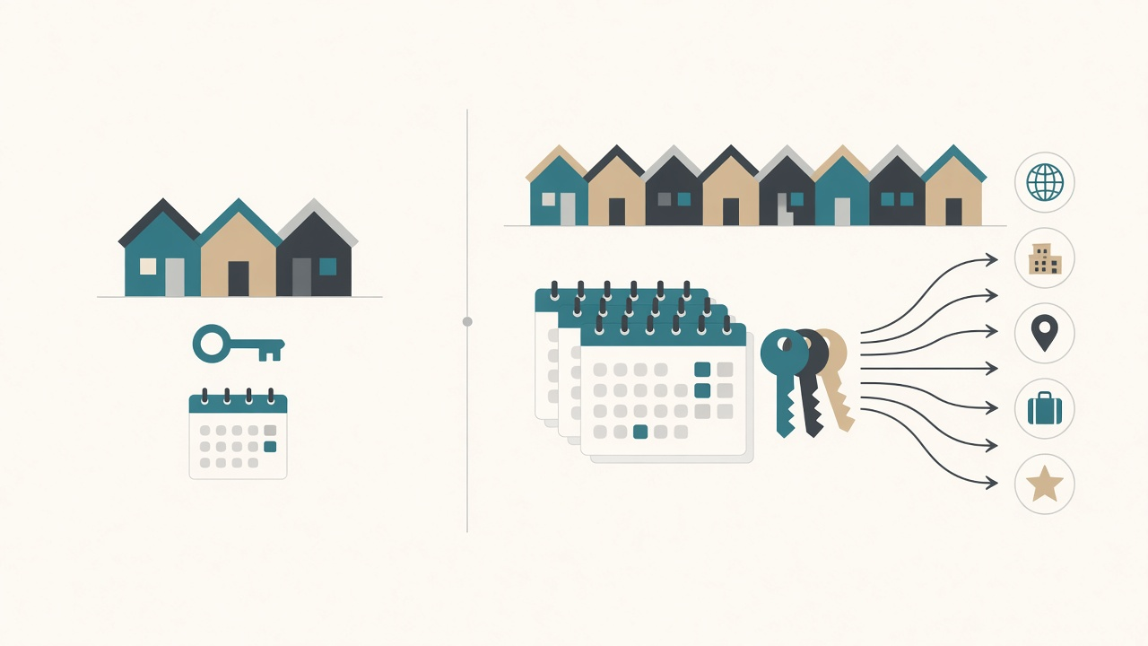 Hostaway vs Lodgify compared by portfolio size for Airbnb hosts